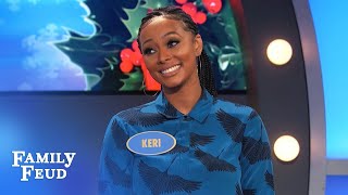 Keri Hilson on Family Feud!