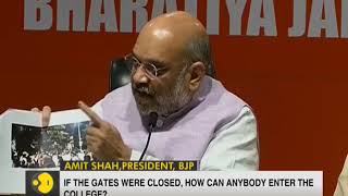 Amit Shah accuse TMC of triggering violence in West Bengal