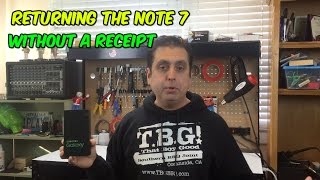 Returning a Note 7 with no Receipt