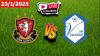 HNK Gorica vs Varaždin | HNL | Live Match Score Uzivo