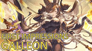 【Granblue Fantasy】First Impressions on Galleon (Grand ver.) And Should you spark for her ?