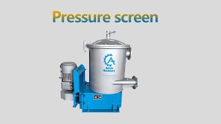 Inflow pressure screen