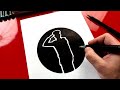 How To Draw A Saluting Soldier Silhouette - Advanced