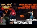 SFV Match Analysis: SEAM 2017 CPT Asia Regional Finals - Tokido vs. Tachikawa