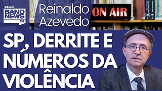 Reinaldo – Tarcísio manda olhar números e diz que Derrite fica. Eu olhei, e ele tem de sair