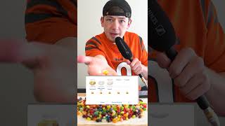 Guessing random Jelly Bean flavor combos...NOT EASY 😂💥 #shorts