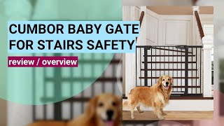 Cumbor Baby Gate Review: Safe \u0026 Easy Install for Your Home