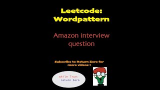 WordPattern Leetcode Python Solution