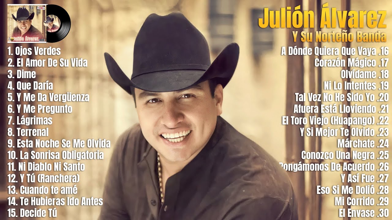 Julion Alvarez (30 Mix Éxitos 2022) Las Mejores Canciones De Julión ...