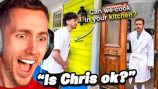 Miniminter Reacts To "I Asked YouTubers To Cook Them Dinner In THEIR Kitchen"
