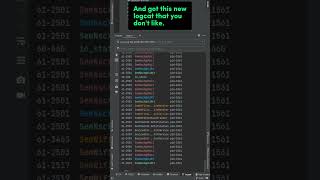 Step-by-Step Guide: How to get back old logcat on android studio?