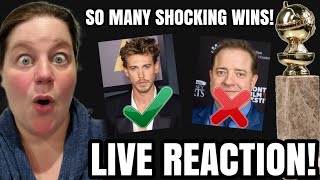 2023 GOLDEN GLOBES LIVE REACTION!!! *3 shocking wins that could change everything!*