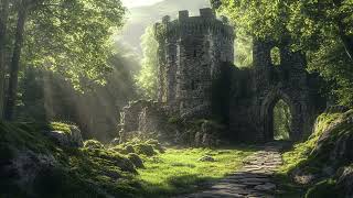 A Castle in the Mystical Forest - Mossy Medieval Castle : Beautiful Castle Music for Calm, Relaxing🎶