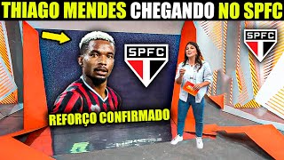 🛑GLOBO ESPORTE SÃO PAULO!! THIAGO MENDES NO SÃO PAULO! REFORÇO DE PESO! NOTÍCIAS DO SPFC