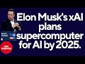 Elon Musk's AI Company xAI Plans Huge Supercomputer-By Money Talks