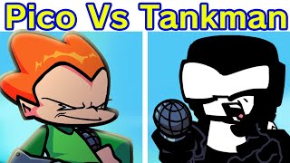 Friday Night Funkin' Pico Vs Tankman & BF |Diálogos Y Escena / Familiar Encounters/ (El Dia De Pico)