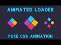 Animated Loader using HTML & CSS
