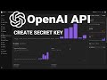 Create OpenAI API Key Easily | Full Guide + Usage, Budget & Security Tips