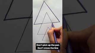Challenge your brain with paper game- Impossible Pattern Solving Puzzle #shortsfeed #shorts #short