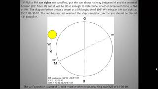 Lesson 5: Time, Chronometer Time