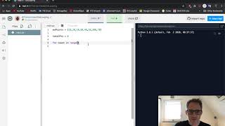 Learning Python using repl.it Pt 14 - looping lists