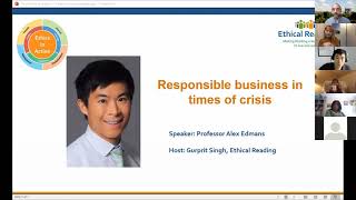 Responsible business in times of crisis by Alex Edmans