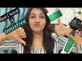 Best & Worst of Innisfree|| Korean Skincare Products Review & Faceshop Aloe Vera Gel