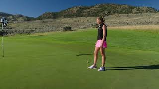 Playing the 3rd Hole Tobiano Golf Course | Kamloops Golf