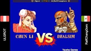 Ulgrot(Perú) vs RalfChangGoro(México) - Street Fighter 2 Champion Chun Li Dhalsim