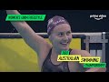 New World Record | Women's 400m Freestyle Ariarne Titmus | 2022 Australian Swimming Championships