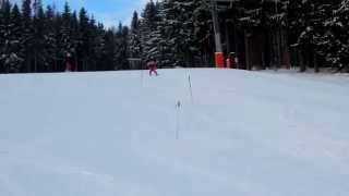 Kopřivná 2015 - holky slalom 1