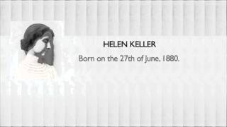 Tribute to Helen Keller