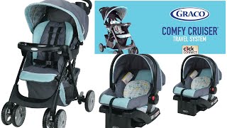 Graco Comfy Cruiser Travel System with SnugRide 30 Infant Car Seat