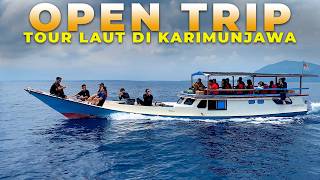 LIBURAN MURAH‼️Nyobain Ikut Open Trip Keliling Taman Nasional Karimunjawa