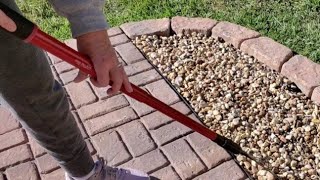 ~ASMR~ Landscape raking rock... No talking!!