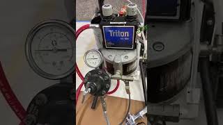 Graco Triton sprayer with fluid regulation