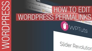 How to change Wordpress Permalinks