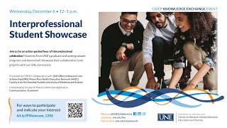 Fall Interprofessional Student Showcase 2023 (Complete Showcase)