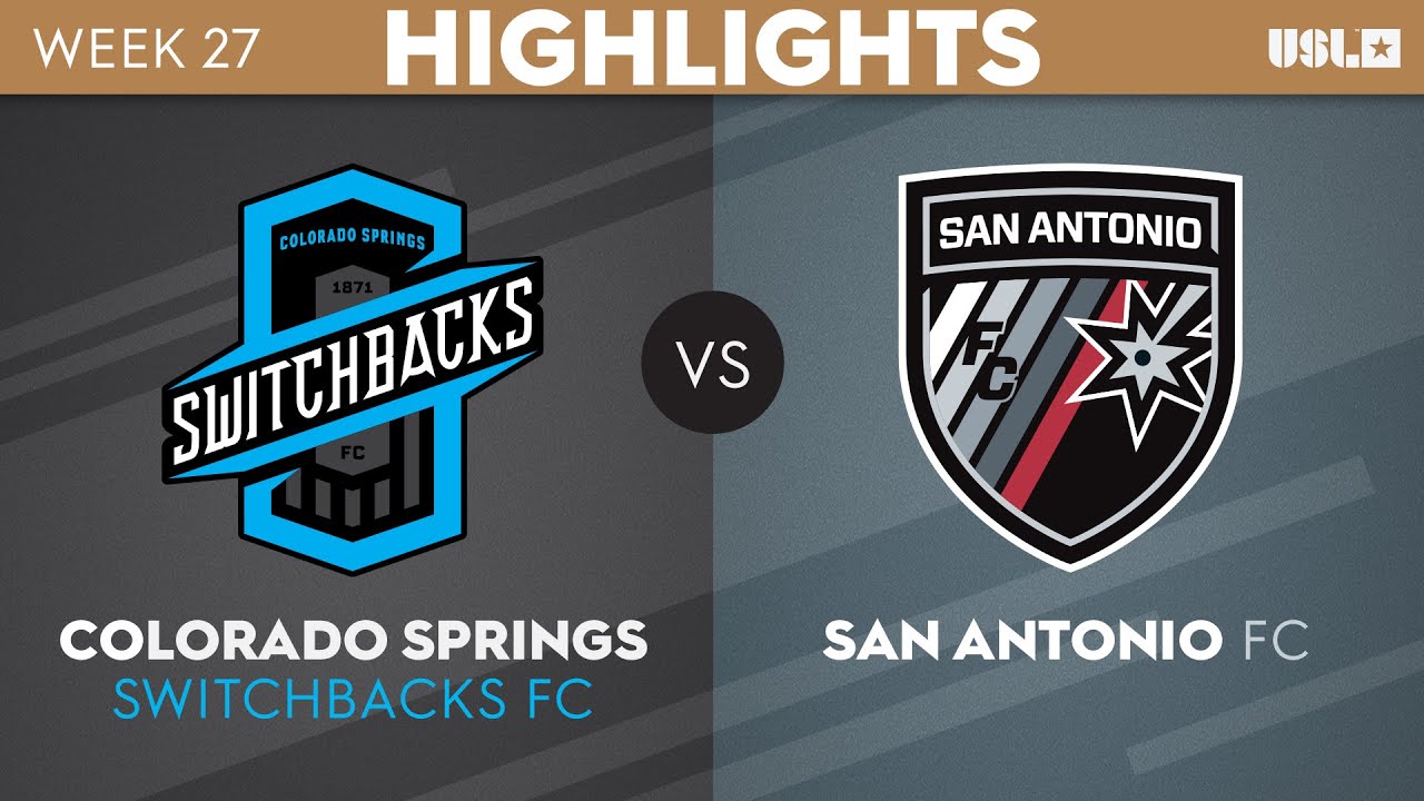 9.9.2023 | Colorado Springs Switchbacks FC Vs. San Antonio FC - Game ...