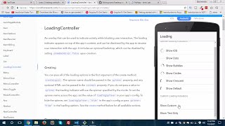 Ionic 2 loading controller