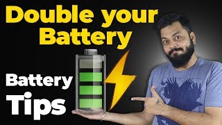 HOW TO DOUBLE YOUR PHONE BATTERY LIFE - Awesome Battery Saving Tips!