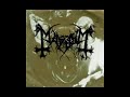 mayhem ancient skin necrolust single 1997