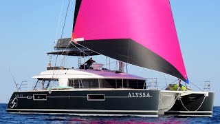 Alyssa Walkthrough | ⛵️Greece Luxury Catamaran Yacht Charter