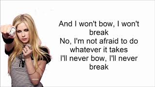 Avril Lavigne-Warrior LYRICS