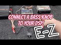 How to connect a bass knob to a DSP using PRV Audio DSP 2.4x 2.8x RCA cable amplifier and car radio