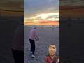 SMASH BOLA KENA MATAHARI JADI JATUH #beach #solareclipse #parkour #funny #fail