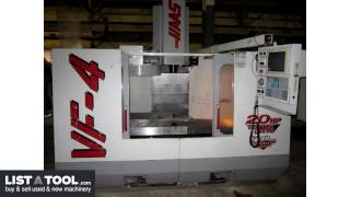 Haas VF-4 CNC Vertical Machining Center