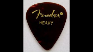 FENDER セルロイド ピック Heavy 351【ギターピック紹介ブログ】