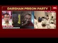 actor darshan s prison changes vvip treatment doesn t starstruck cops rush to shake hands