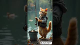 at Fishing Adventure: Market Day is Here! 喵星人捕魚大作戰，市場開張啦！#cat #catlover #cute #ai